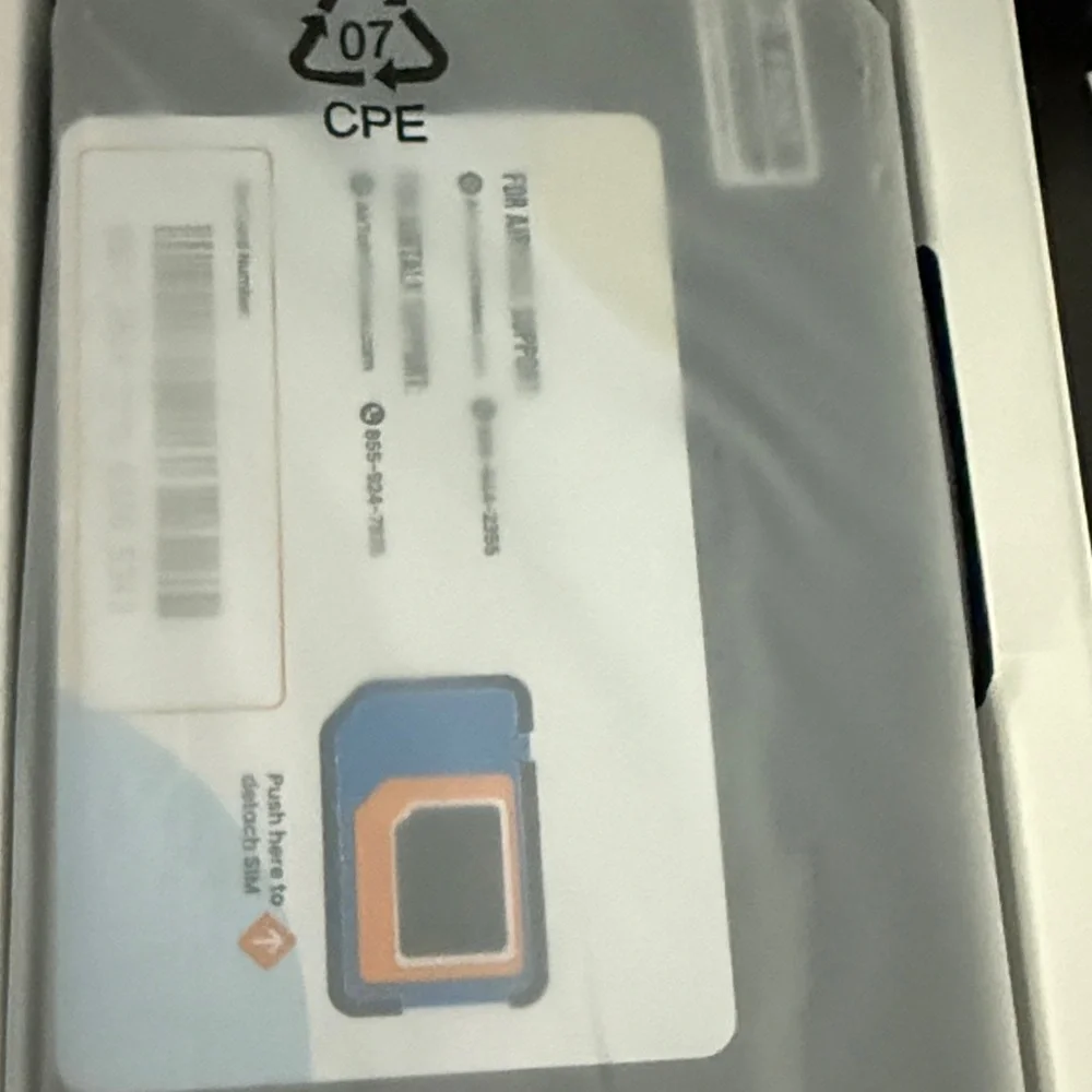 NIB-Fox A67L Smartphone - Black and Blue